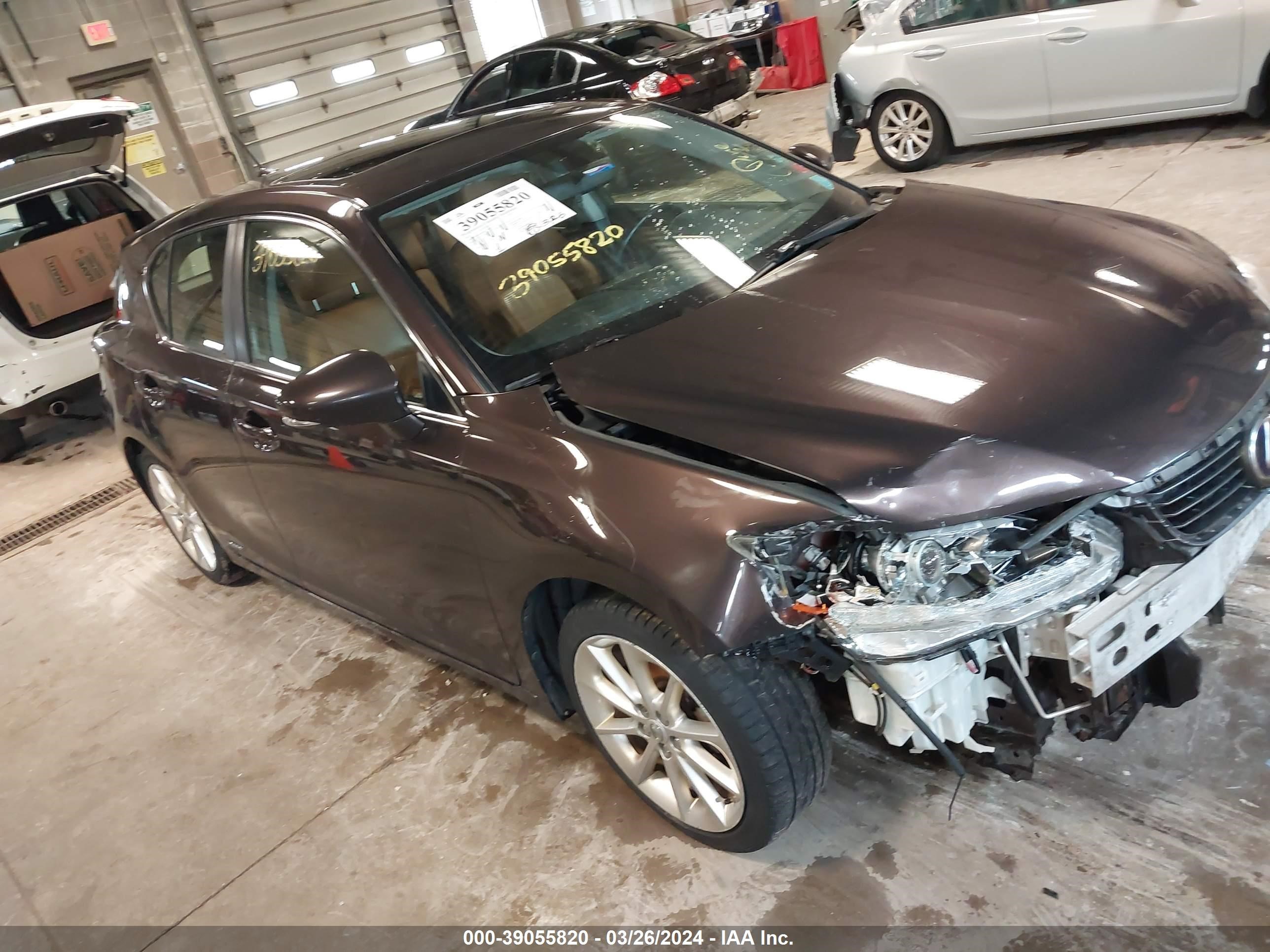 LEXUS CT 2012 jthkd5bh8c2109133