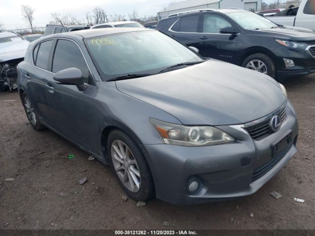 LEXUS CT 200H 2012 jthkd5bh8c2121525