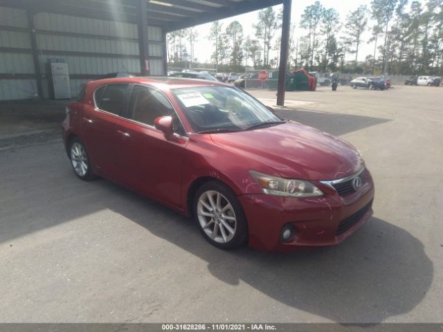 LEXUS CT 200H 2011 jthkd5bh9b2008603