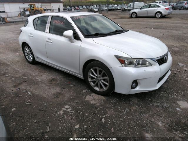 LEXUS CT 200H 2011 jthkd5bh9b2017785