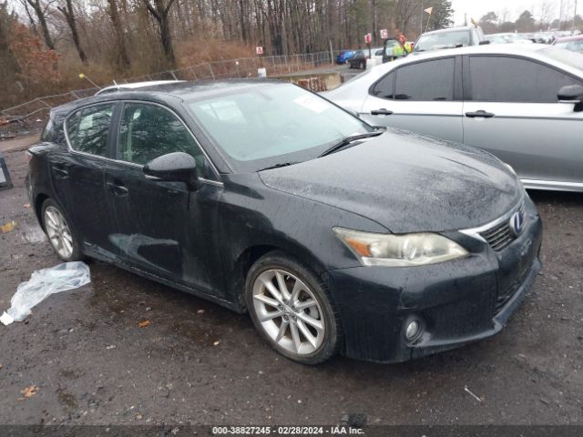 LEXUS CT 200H 2011 jthkd5bh9b2030679