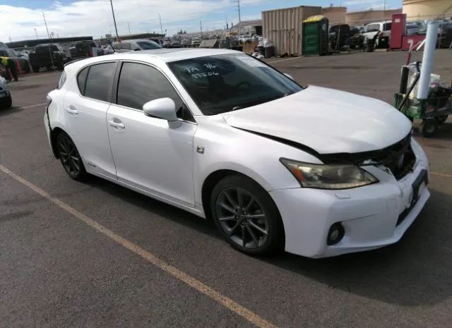 LEXUS CT 200H 2012 jthkd5bh9c2047368