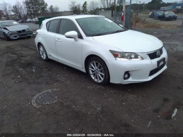 LEXUS CT 200H 2012 jthkd5bh9c2059228