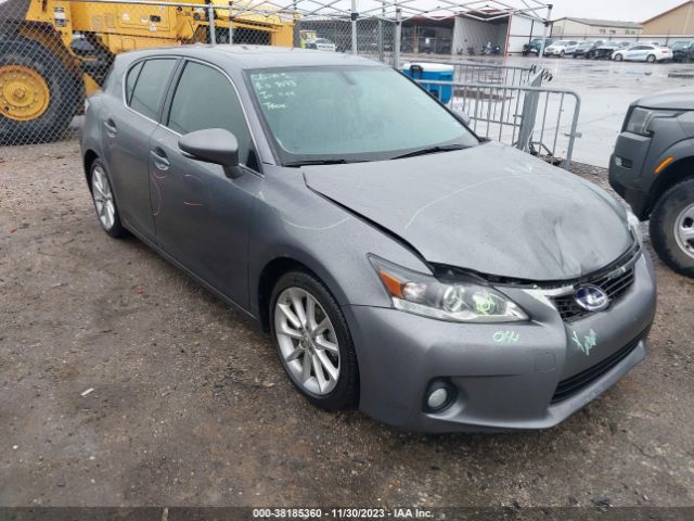 LEXUS CT 200H 2012 jthkd5bh9c2066485