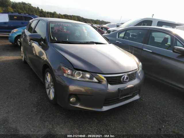 LEXUS CT 200H 2012 jthkd5bh9c2100330