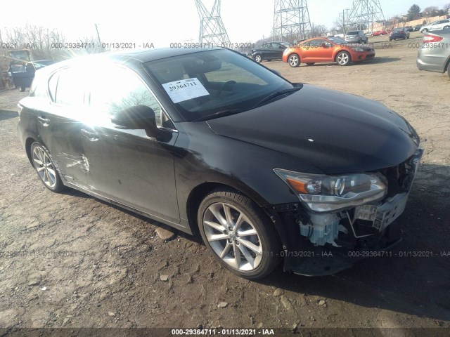 LEXUS CT 200H 2012 jthkd5bh9c2102028