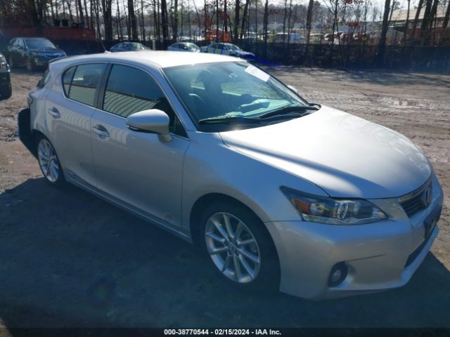 LEXUS CT 200H 2012 jthkd5bh9c2111926