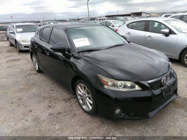 LEXUS CT 200H 2012 jthkd5bh9c2112963