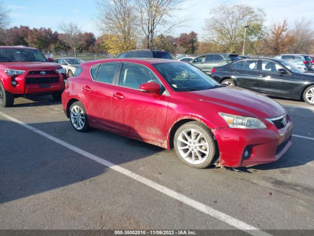 LEXUS CT 200H 2012 jthkd5bh9c2117676