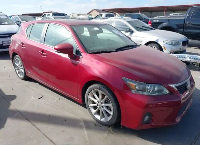 LEXUS CT 200H 2012 jthkd5bh9c2119072