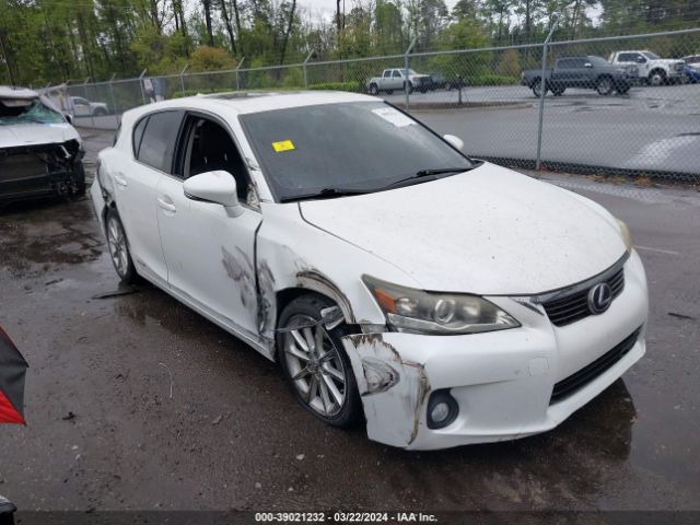 LEXUS CT 2012 jthkd5bh9c2122098