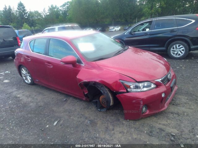 LEXUS CT 200H 2013 jthkd5bh9d2135399