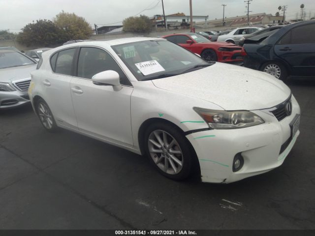 LEXUS CT 200H 2013 jthkd5bh9d2142661