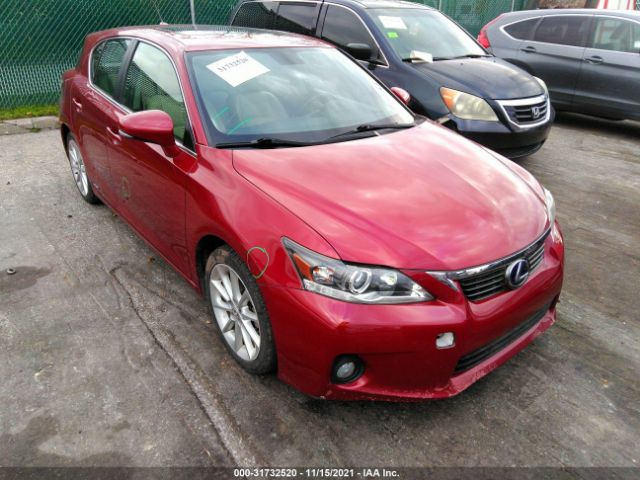 LEXUS CT 200H 2013 jthkd5bh9d2158004