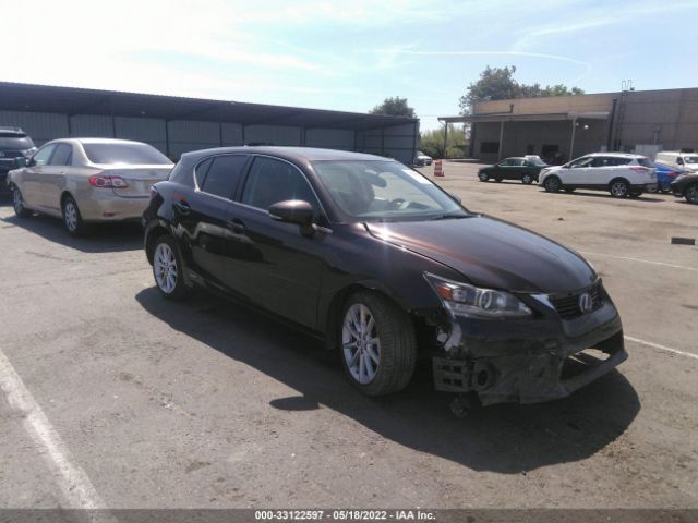 LEXUS CT 200H 2013 jthkd5bh9d2169729