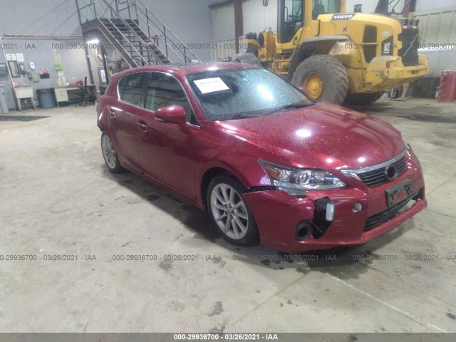 LEXUS CT 200H 2013 jthkd5bh9d2172131