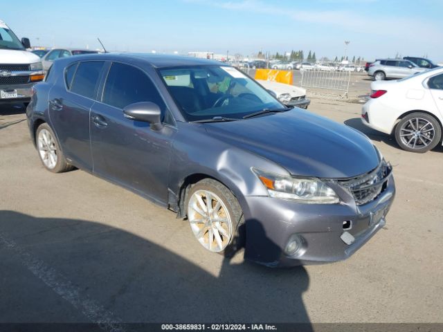 LEXUS CT 200H 2013 jthkd5bh9d2172727