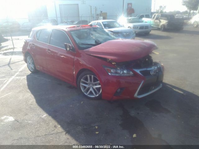 LEXUS CT 200H 2014 jthkd5bh9e2200575