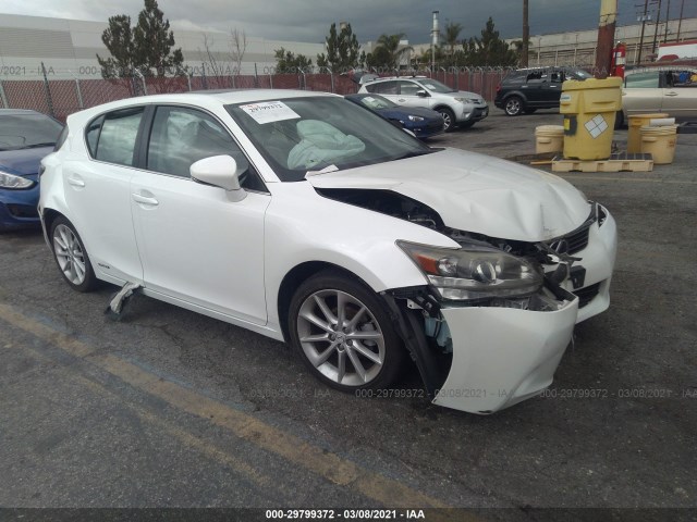 LEXUS CT 200H 2011 jthkd5bhxb2006780