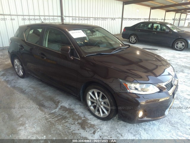 LEXUS CT 200H 2011 jthkd5bhxb2036605