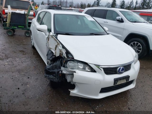 LEXUS CT 200H 2012 jthkd5bhxc2066124