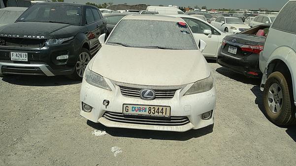 LEXUS CT 200 H 2012 jthkd5bhxc2066642