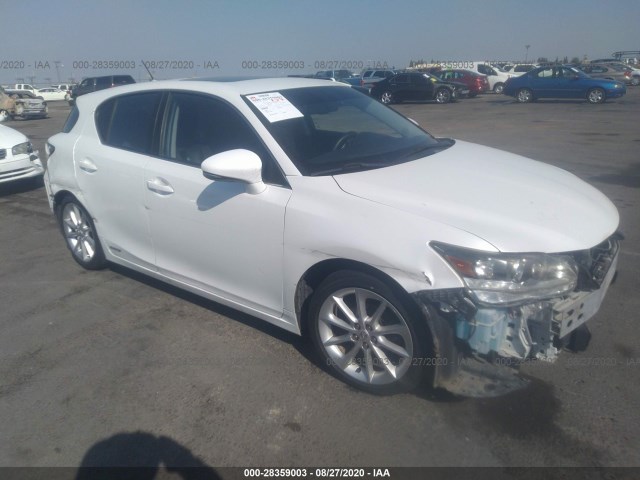 LEXUS CT 200H 2012 jthkd5bhxc2079052