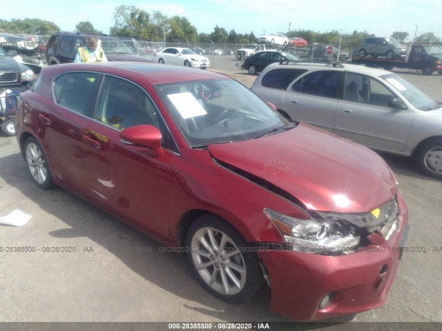 LEXUS CT 200H 2012 jthkd5bhxc2082128