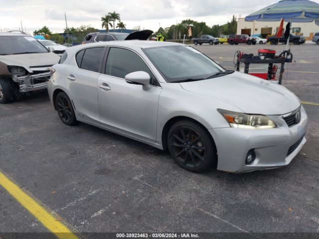 LEXUS CT 200H 2012 jthkd5bhxc2085854