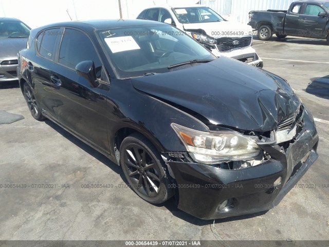 LEXUS CT 200H 2012 jthkd5bhxc2091685