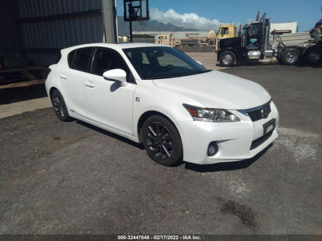 LEXUS CT 200H 2012 jthkd5bhxc2094361