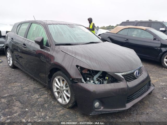 LEXUS CT 200H 2012 jthkd5bhxc2100160