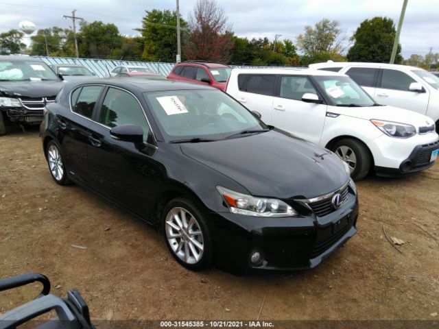 LEXUS CT 200H 2012 jthkd5bhxc2100742