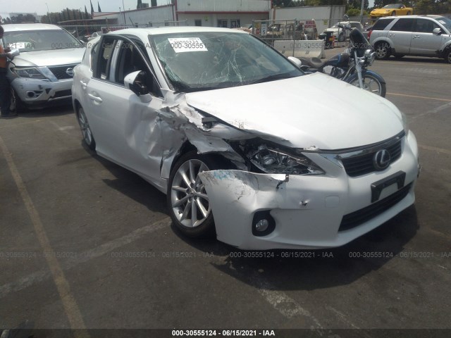 LEXUS CT 200H 2012 jthkd5bhxc2101535