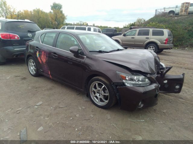 LEXUS CT 200H 2012 jthkd5bhxc2104239