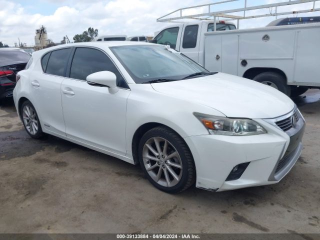 LEXUS CT 200H 2013 jthkd5bhxd2125559