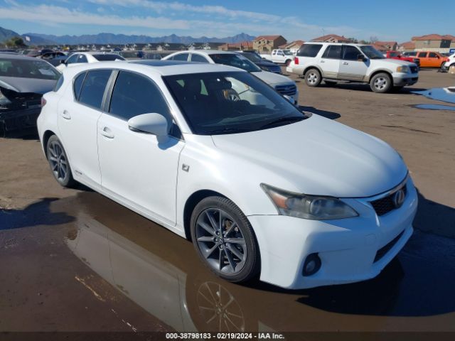 LEXUS CT 200H 2013 jthkd5bhxd2150851