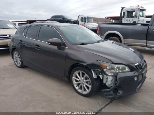 LEXUS CT 200H 2013 jthkd5bhxd2154415