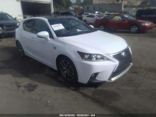 LEXUS CT 200H 2014 jthkd5bhxe2180689