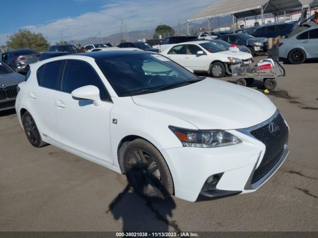 LEXUS CT 200H 2016 jthkd5bhxg2263851