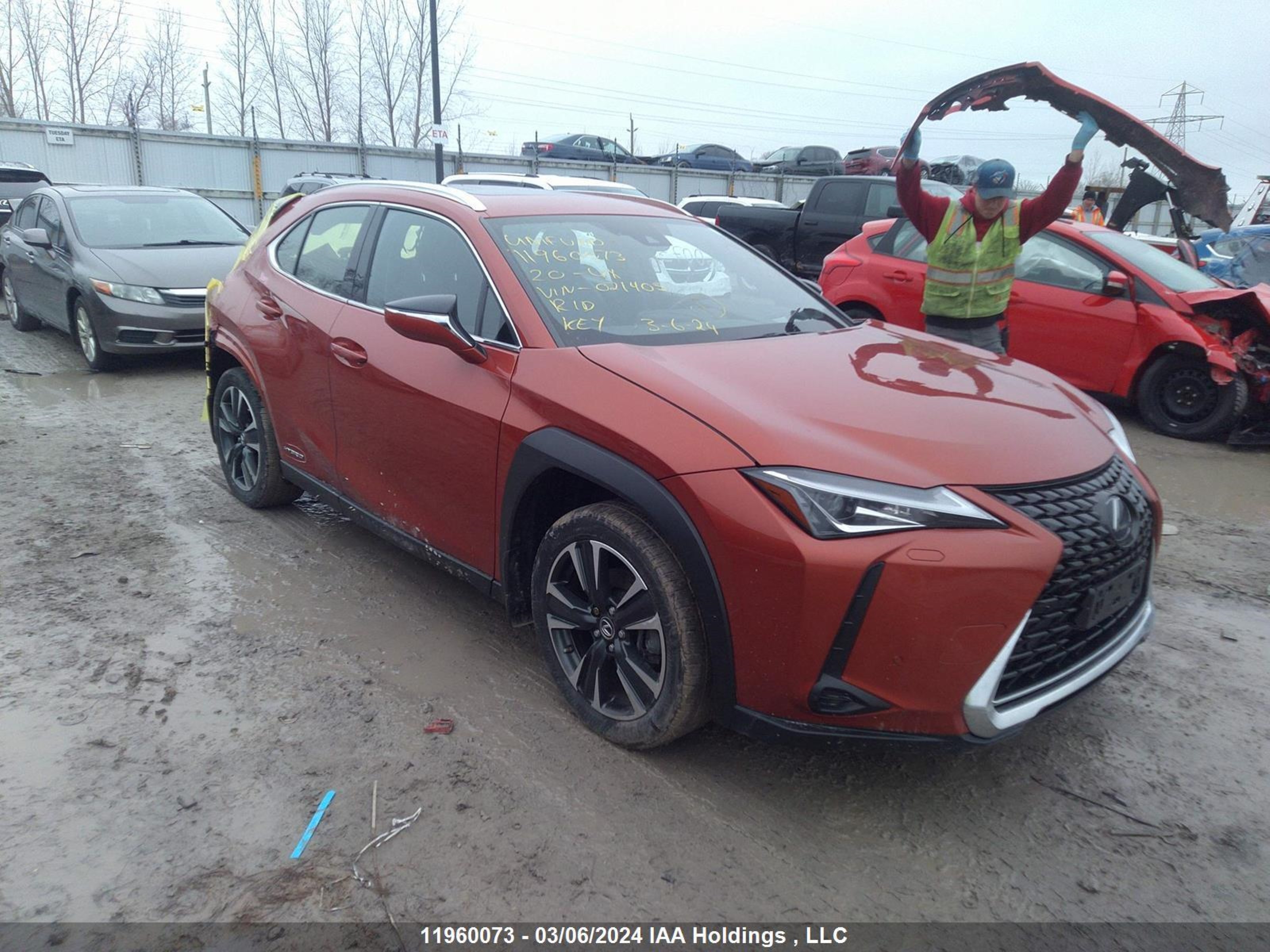 LEXUS UX 2020 jthl9jbh4l2021405