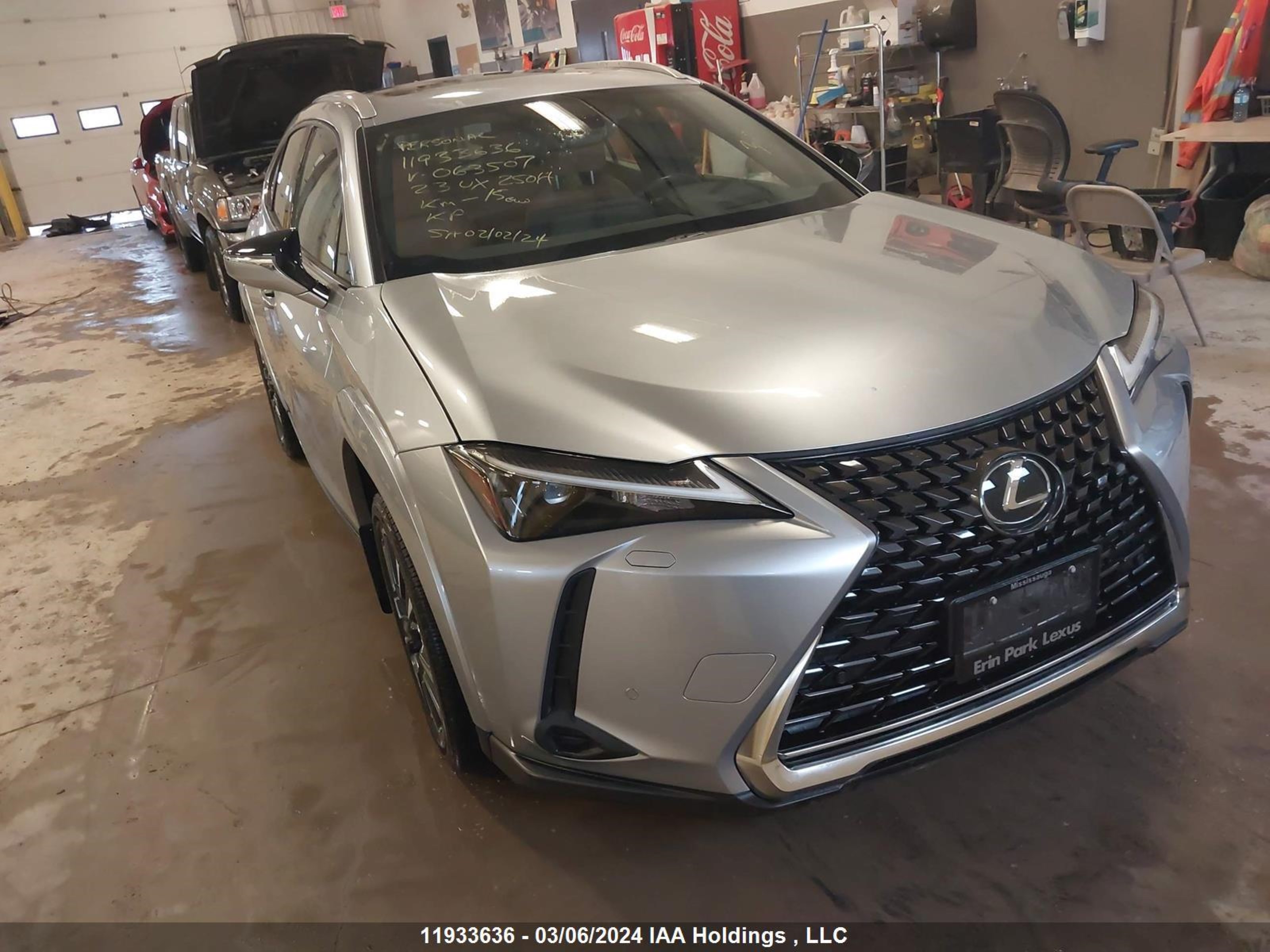 LEXUS UX 2023 jthl9jbh5p2063507