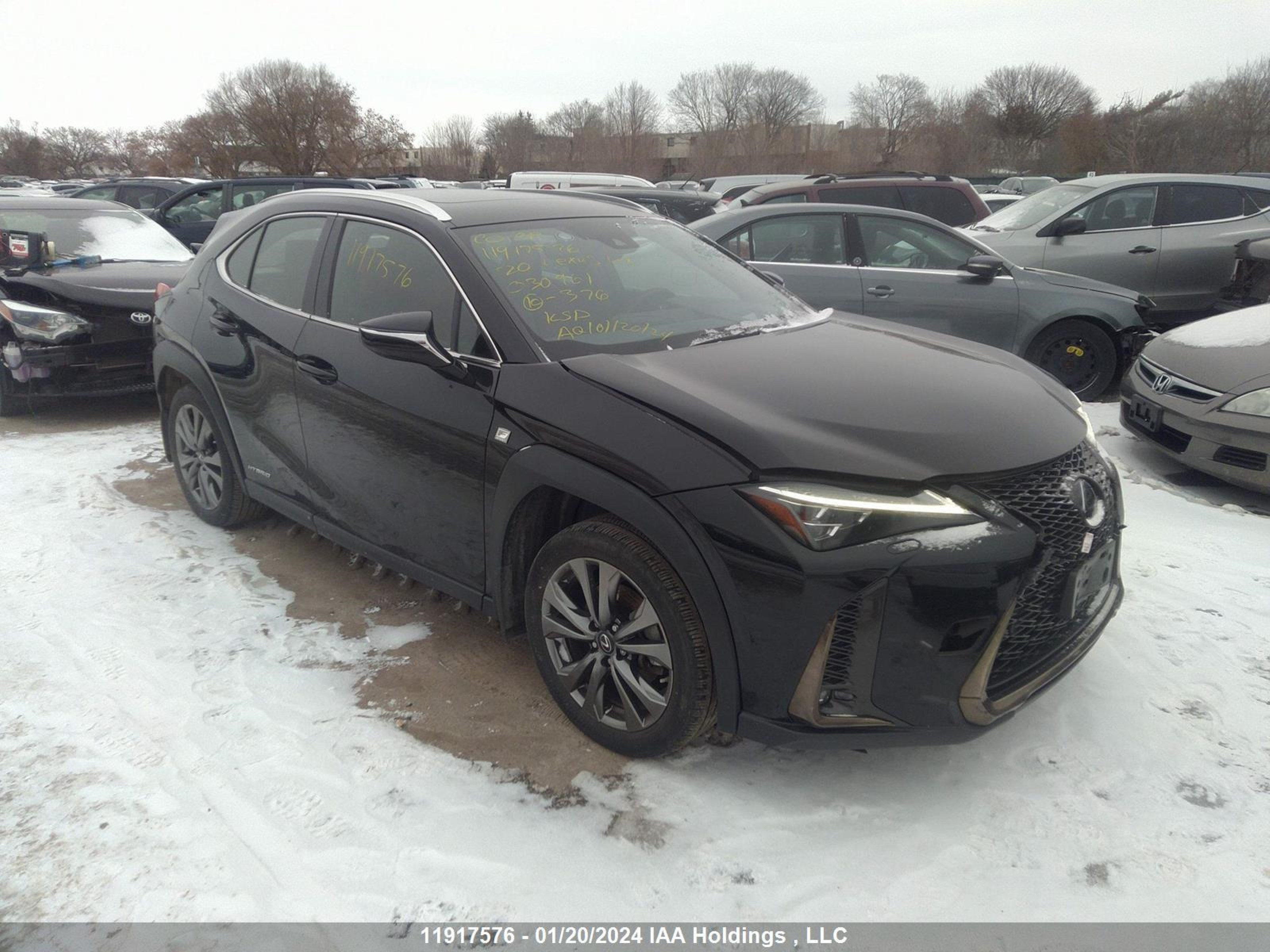 LEXUS UX 250H 2020 jthr9jbhxl2030961