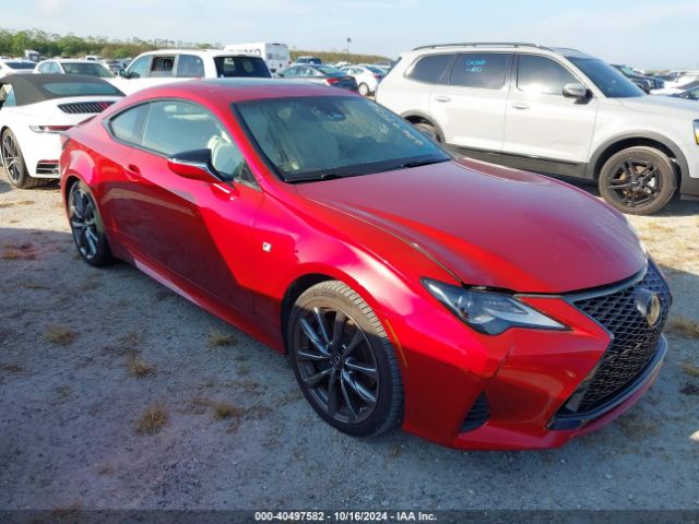 LEXUS RC 2019 jths85bc4k5005583