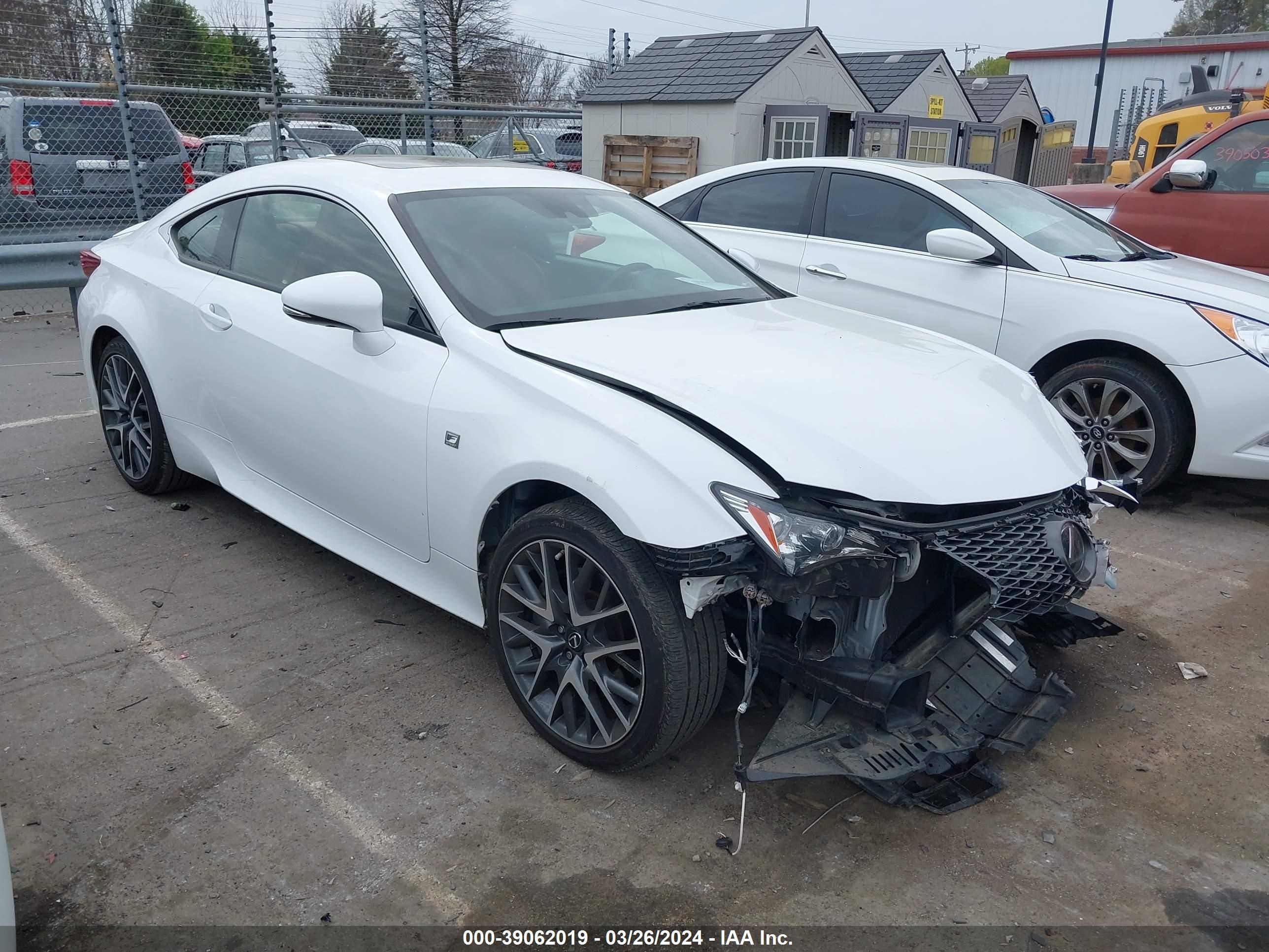 LEXUS RC 2018 jths85bc8j5004371