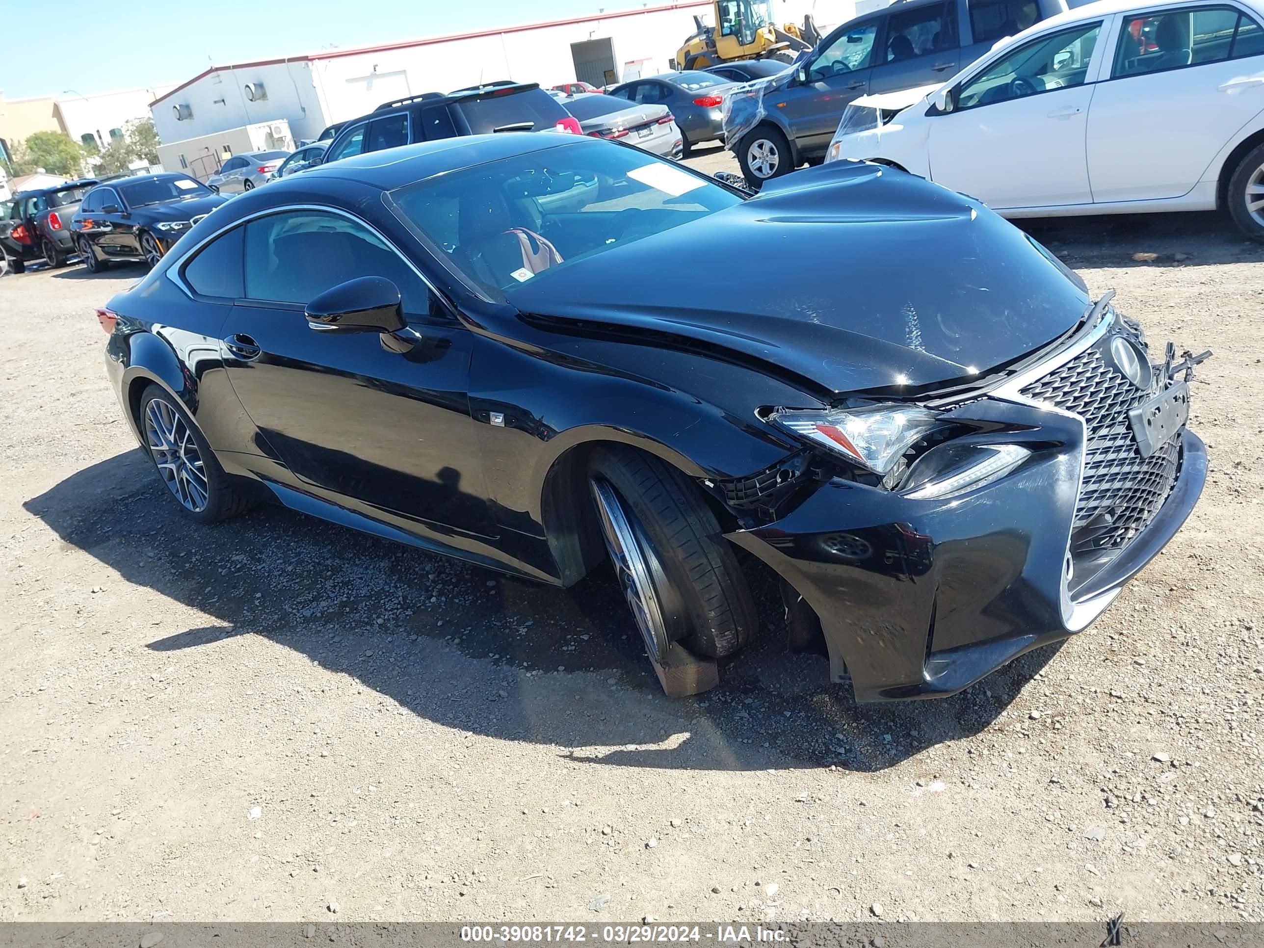 LEXUS RC 2017 jthse5bc7h5007457