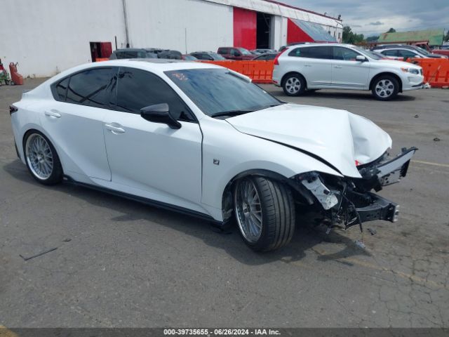 LEXUS IS 350 F S 2022 jthsz1e26n5023533