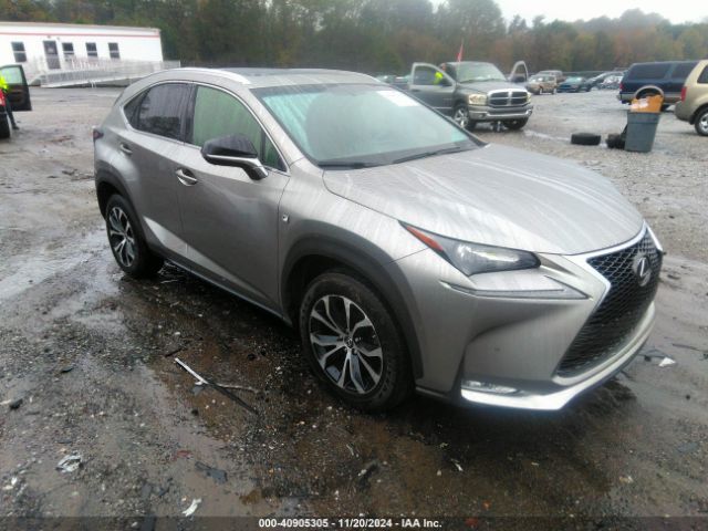 LEXUS NX 2015 jtjbarbz0f2015629