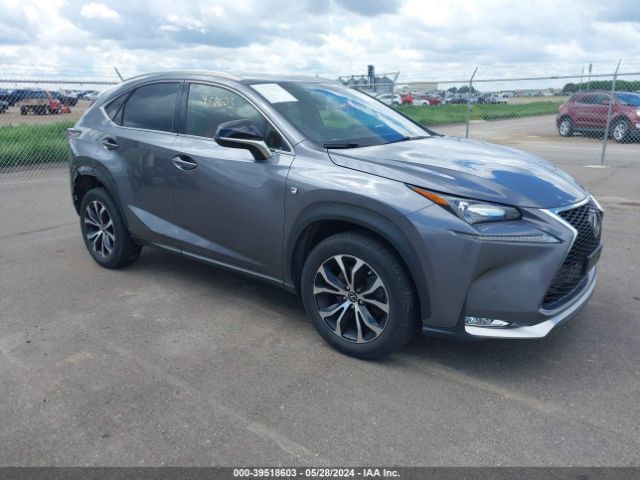 LEXUS NX 2015 jtjbarbz3f2028682