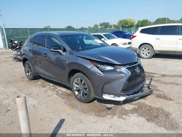 LEXUS NX 2016 jtjbarbz3g2075602